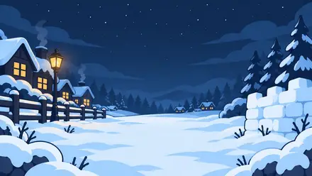 VILLAGE YARD, chapter 1 of Snowpack.